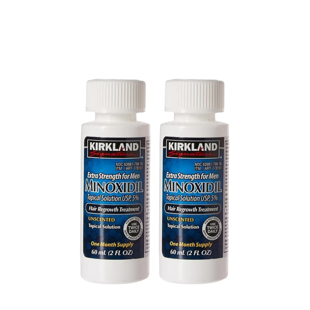 Kirkland Minoxidil 5% – Tratamiento para el Crecimiento del Cabello