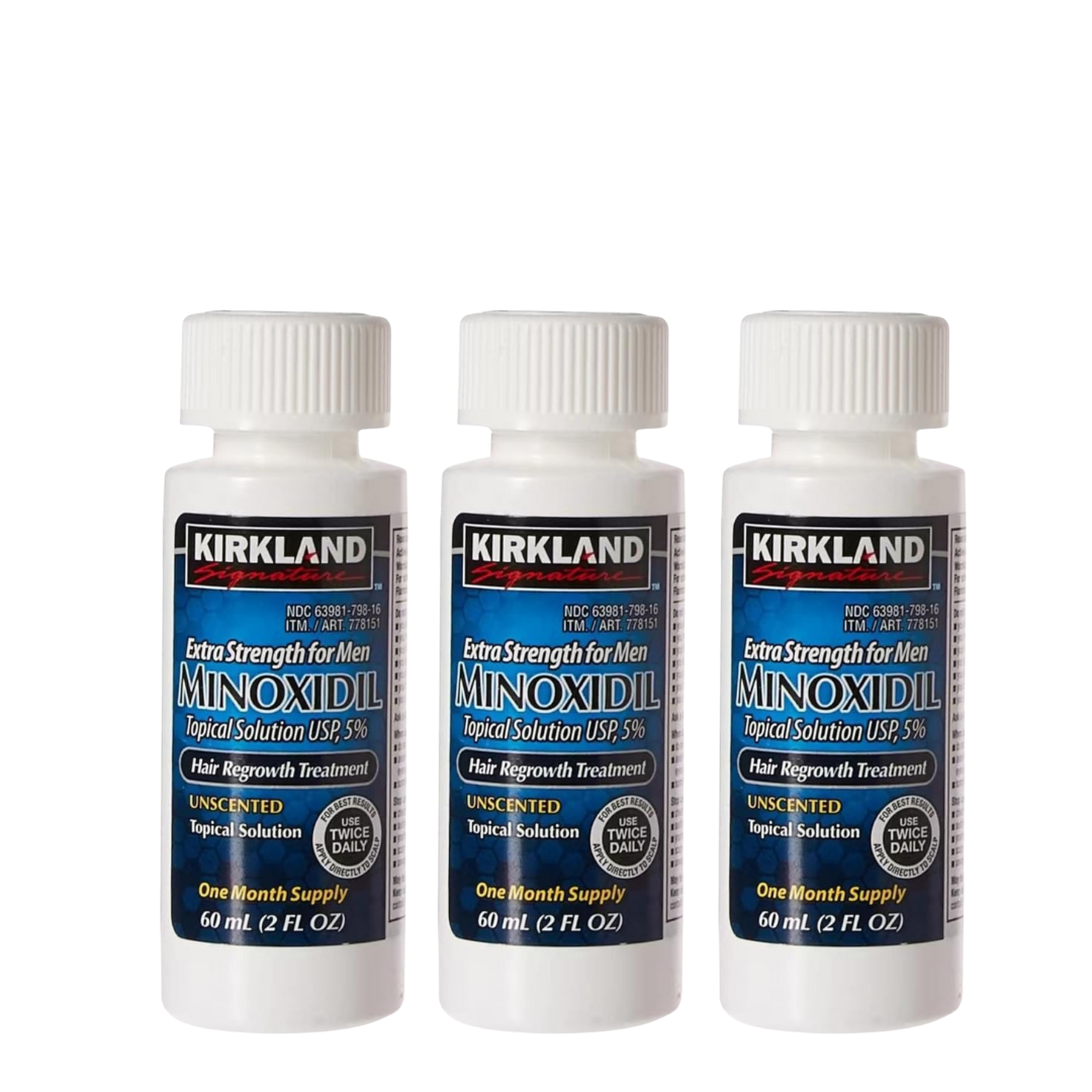 Kirkland Minoxidil 5% – Tratamiento para el Crecimiento del Cabello