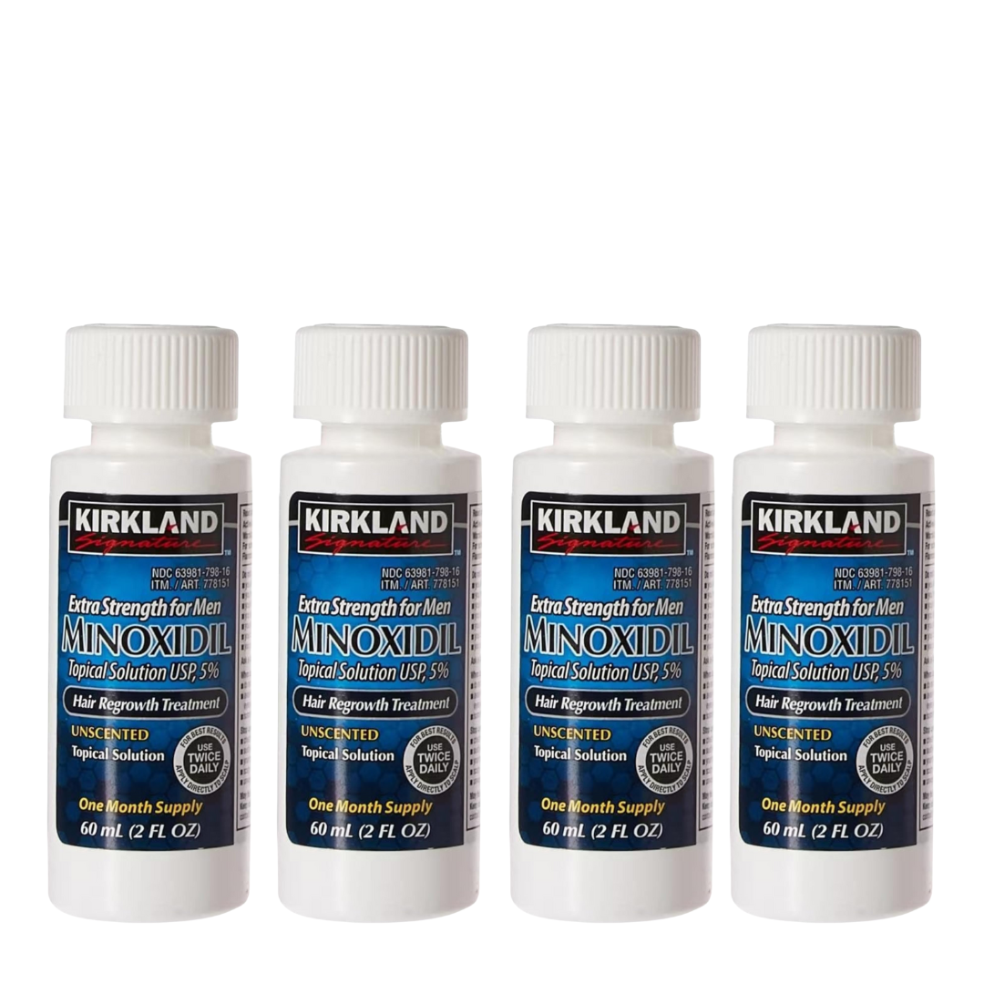 Kirkland Minoxidil 5% – Tratamiento para el Crecimiento del Cabello